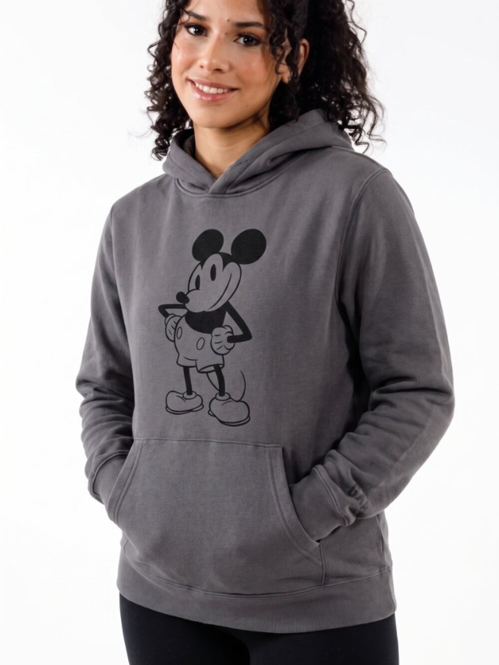 DISNEY MICKEYMOUSE WOMENS HOODIE (XL)
